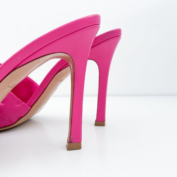 Louis Vuitton Revival Mule Monogram Pink Heel Padded Heels Sandals - Picture 11 of 16